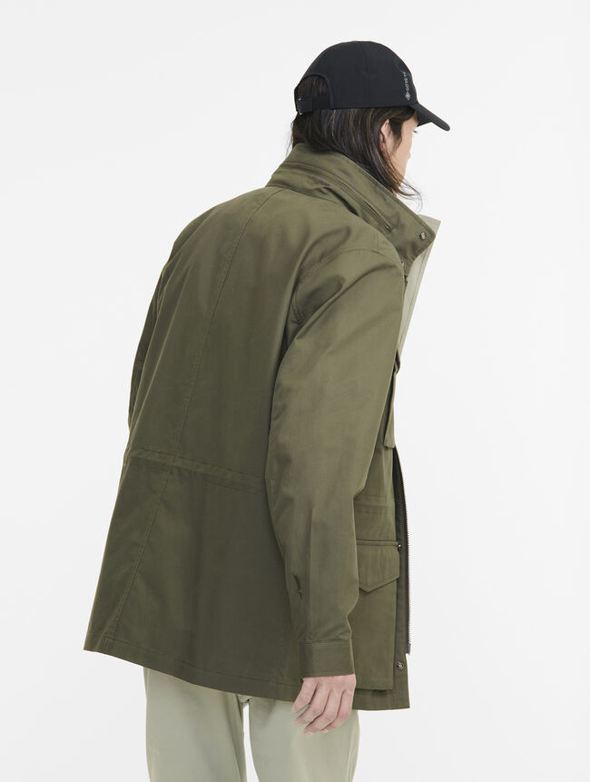 Veste saharienne avec capuche récractable