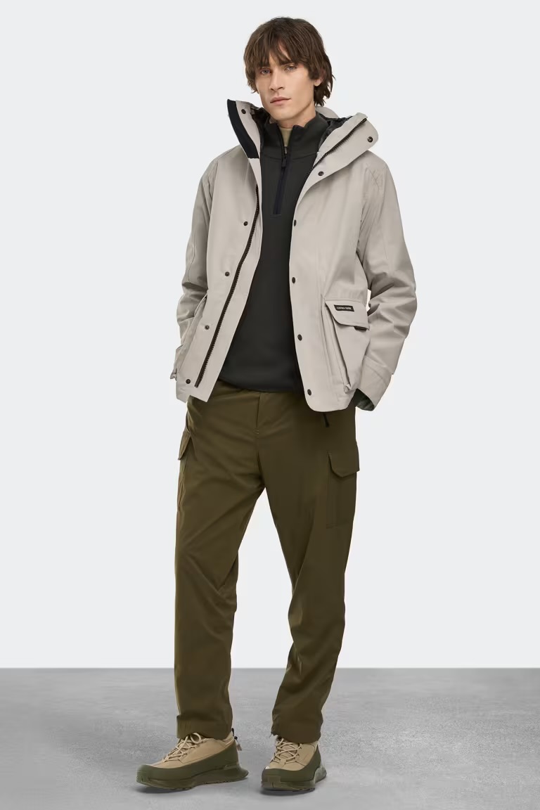 Veste imperméable beige Canada Gosse 