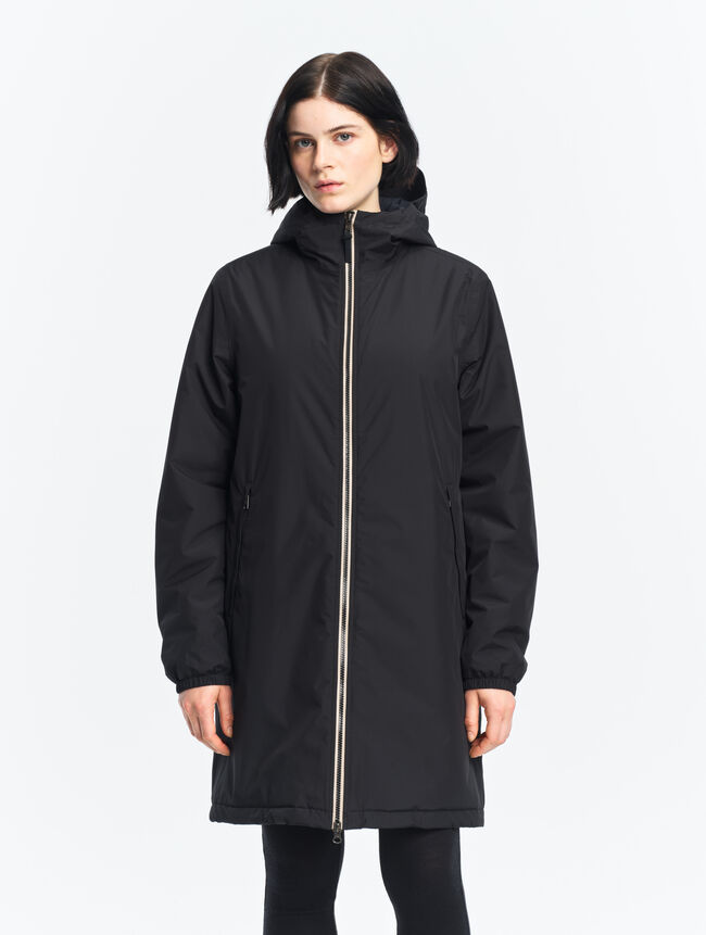 Parka RAINPACK WARM MATELASSÉE : coupe-vent mixte imperméable MTD et pliable