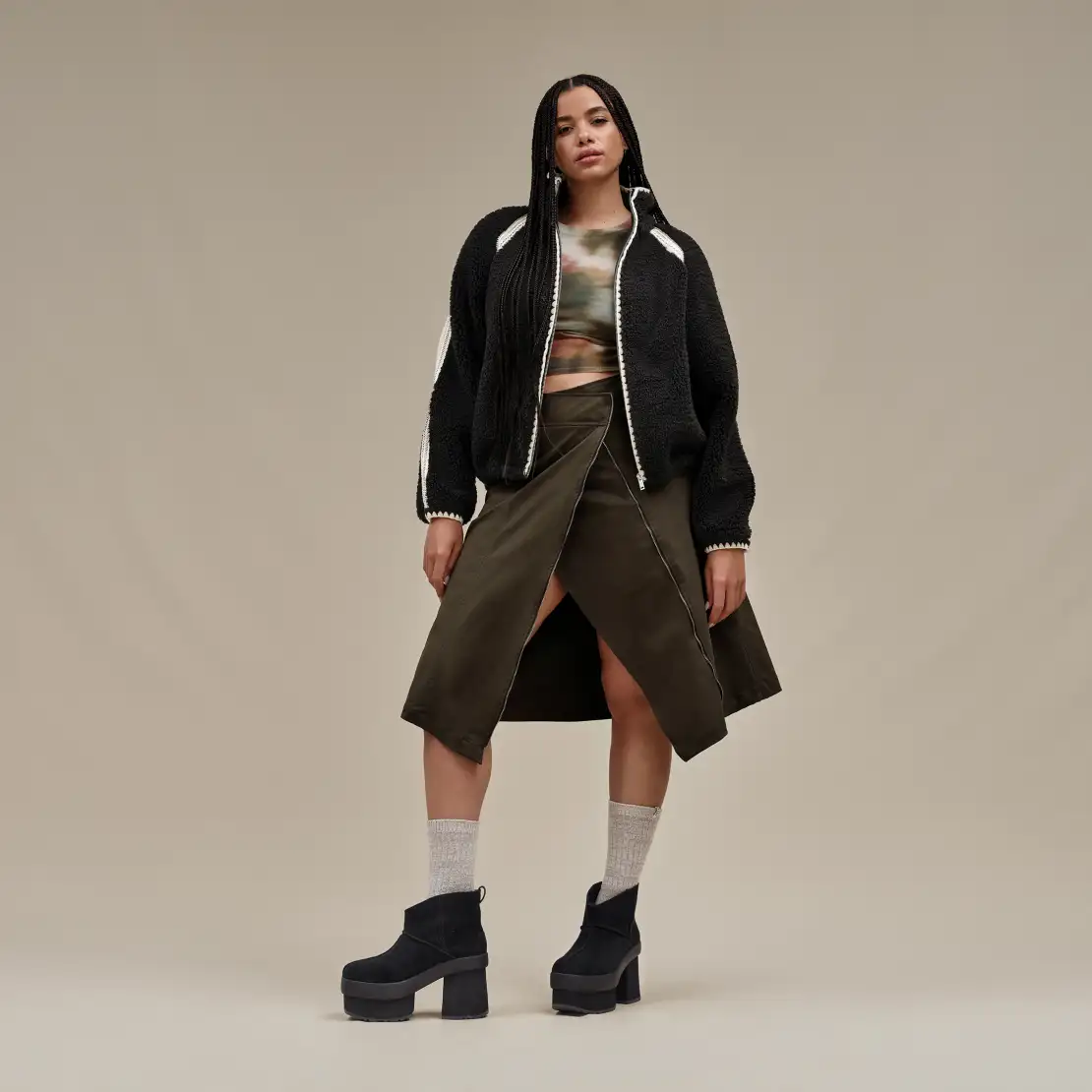 Veste Nikia Crochet En UGGfluff 