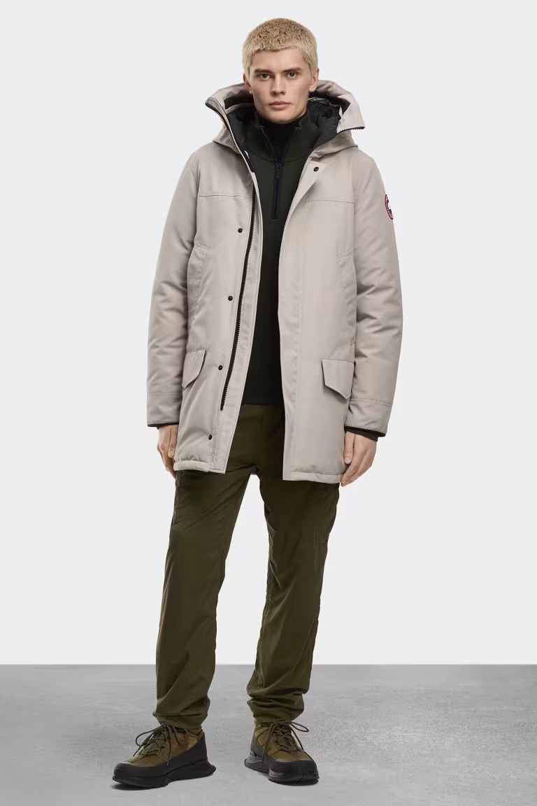 Parka beige pour homme Canada gosse