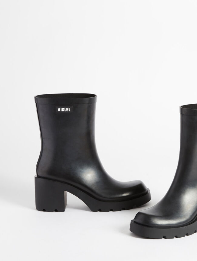 La botte de pluie à talon Monceau, le meilleur atout pour allier style et confort en ville.