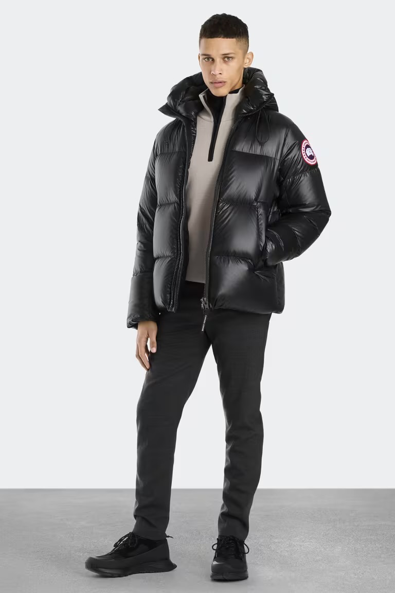 Confortable Doudoune noire Canada Goose