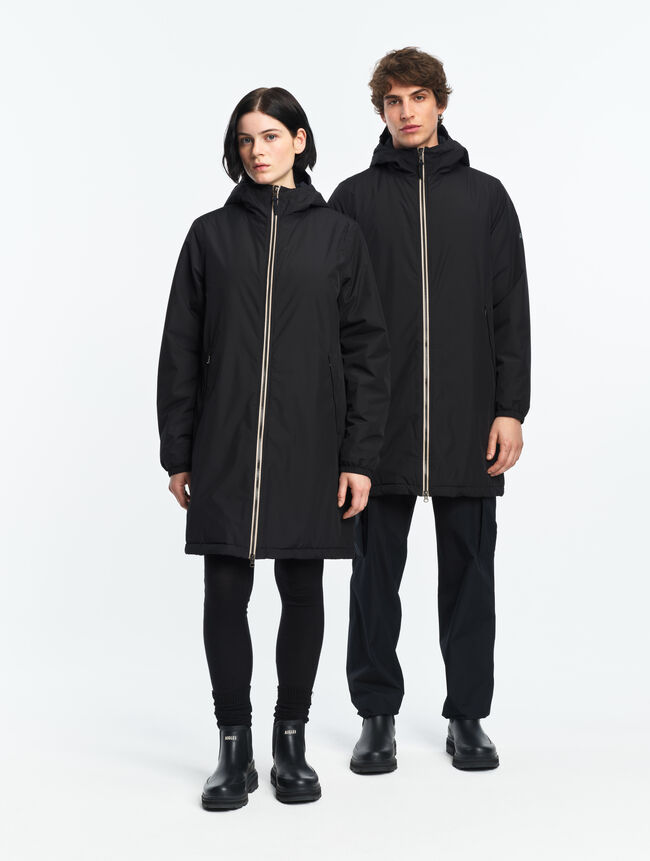 Parka RAINPACK WARM MATELASSÉE : coupe-vent mixte imperméable MTD et pliable