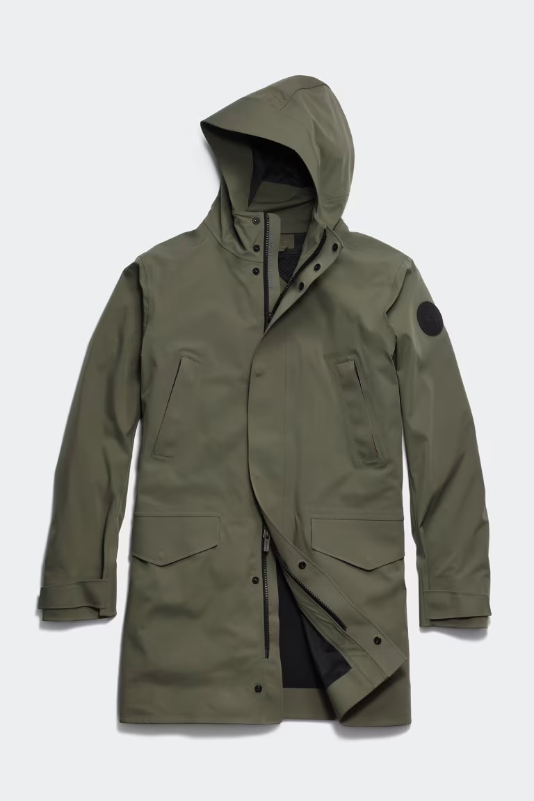 Manteau imperméable vert Canada Gosse