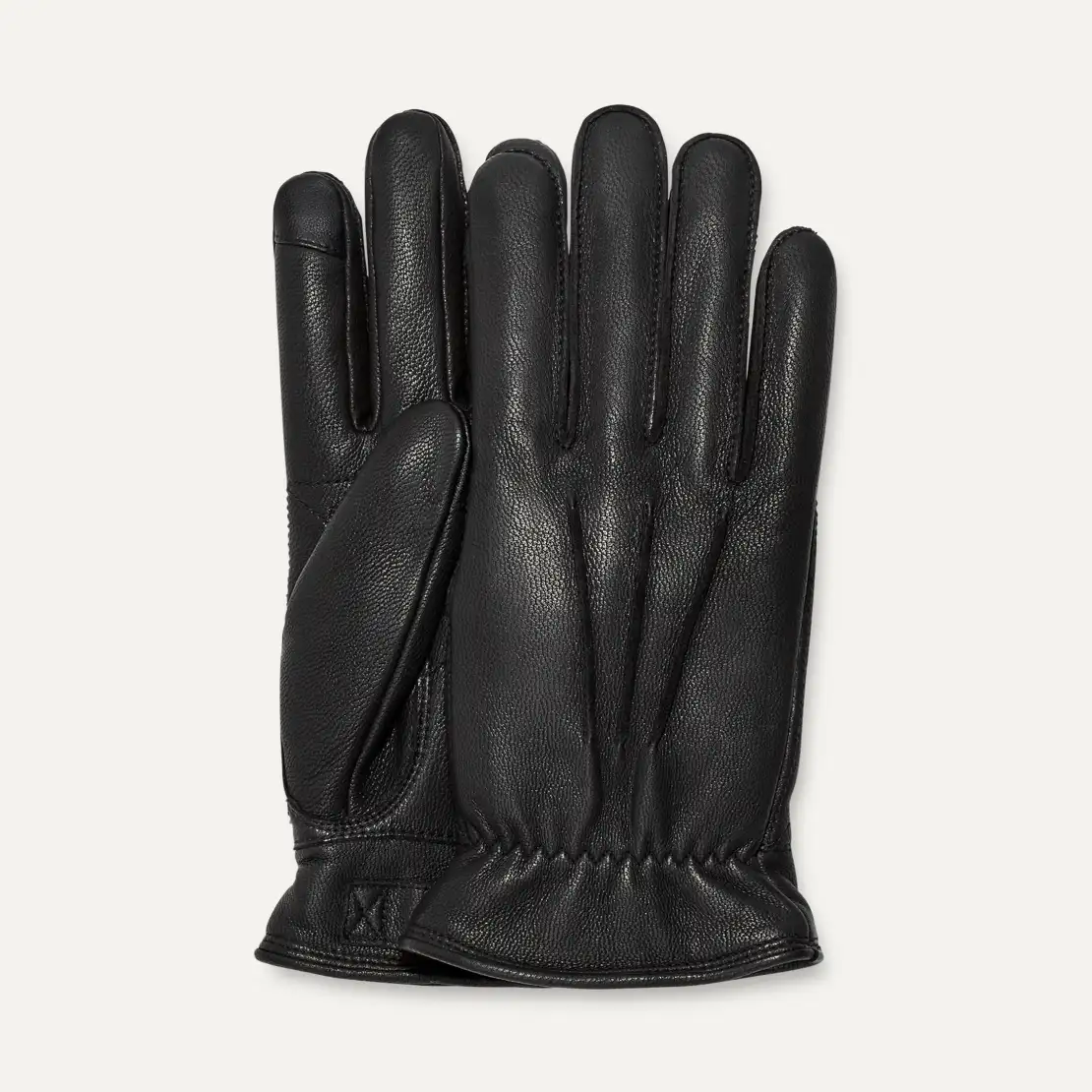Gants en cuir noir UGG
