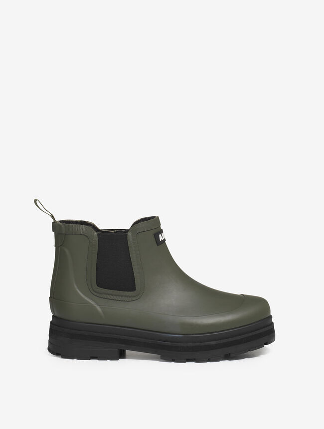 La bottine de pluie fourrée hybride, pour un style à toute épreuve