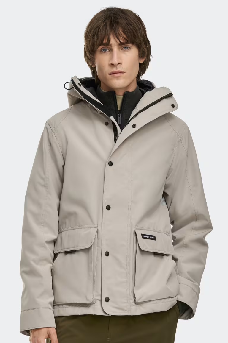 Veste imperméable beige Canada Gosse