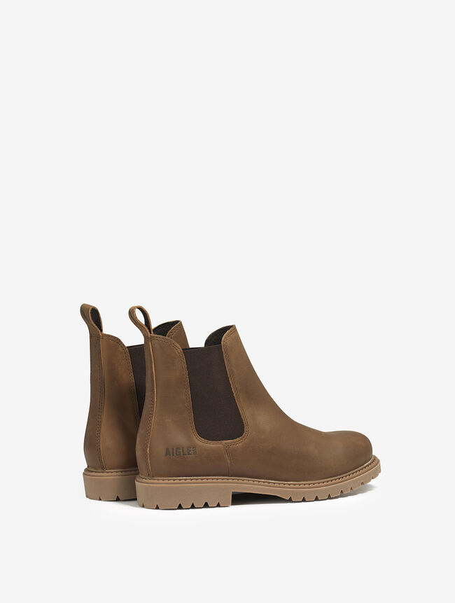 La botte chelsea en cuir made in Europe