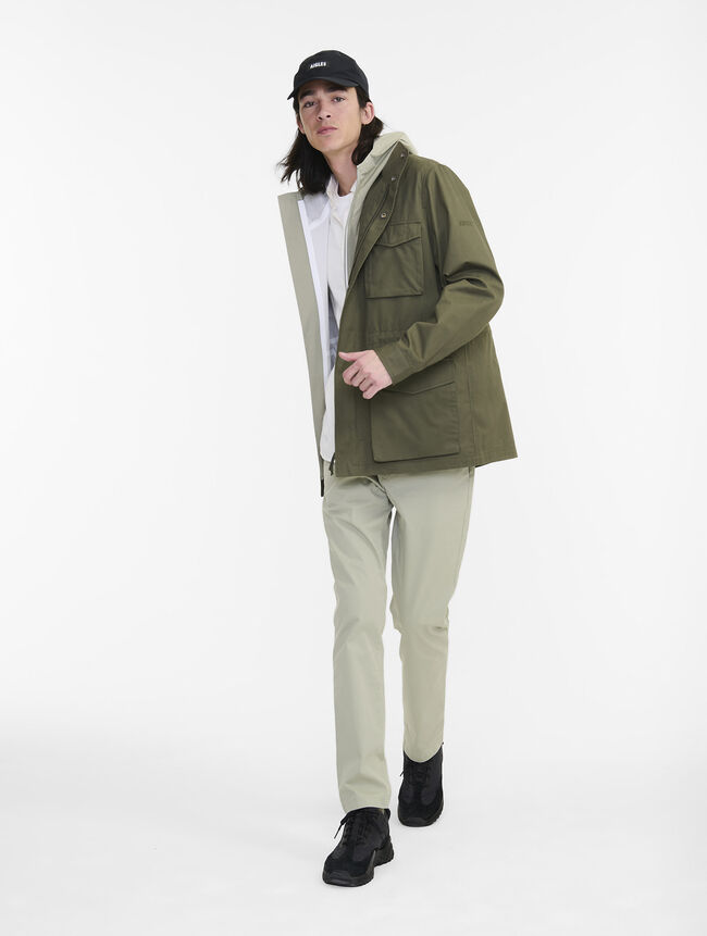 Veste saharienne avec capuche récractable