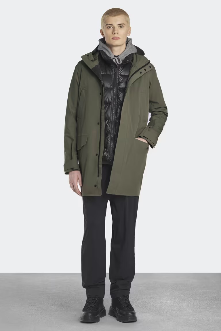 Manteau imperméable vert Canada Gosse 