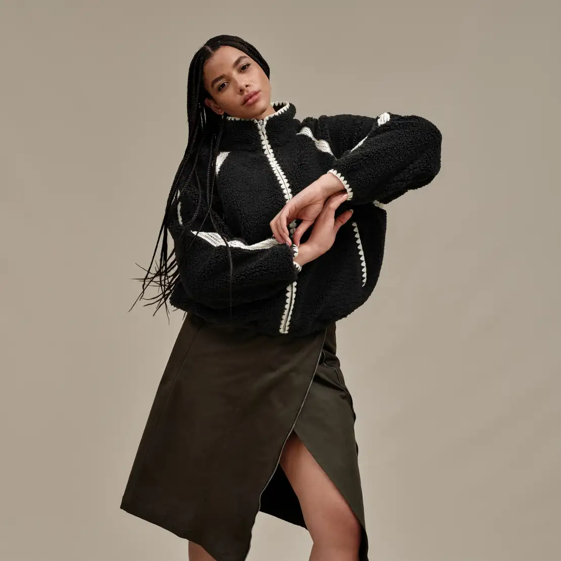 Veste Nikia Crochet En UGGfluff