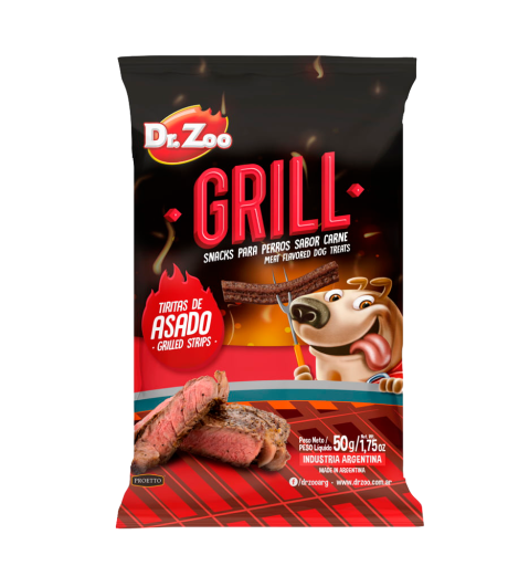 Dr. Zoo Grill tiritas de Asado 50g