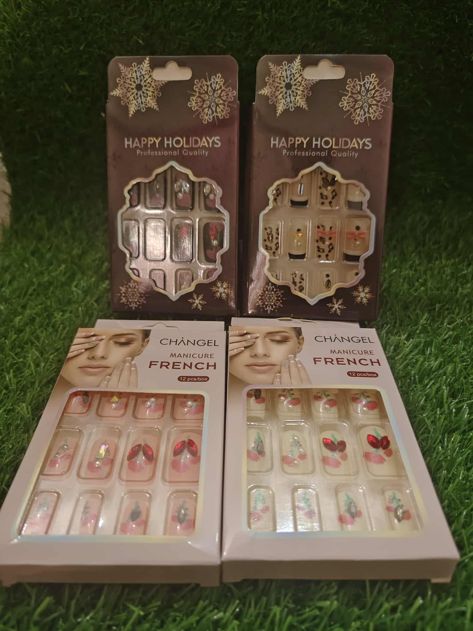 Festive Artificial Nail Set