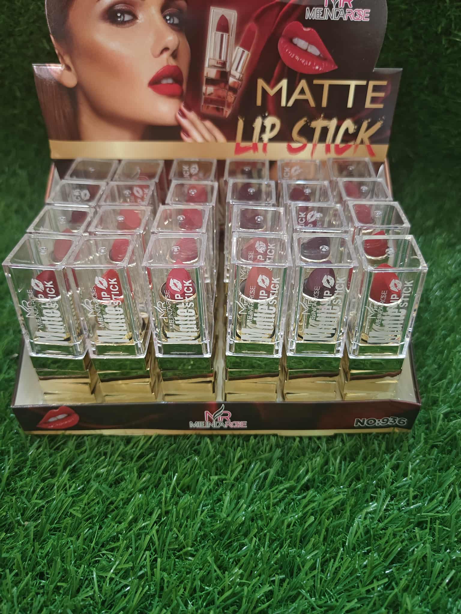 Matte Lipstick Display Set