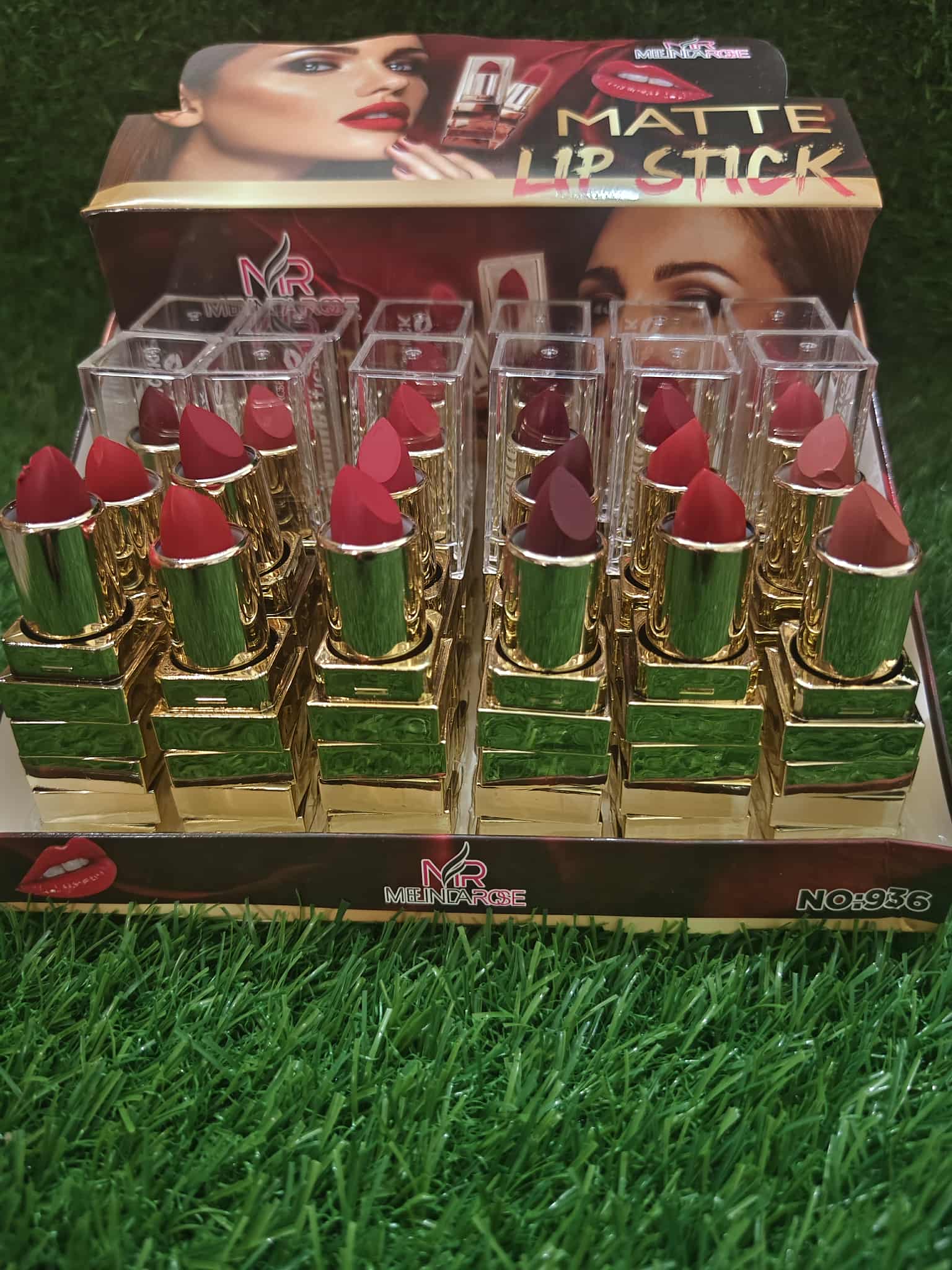 Matte Lipstick Display Set