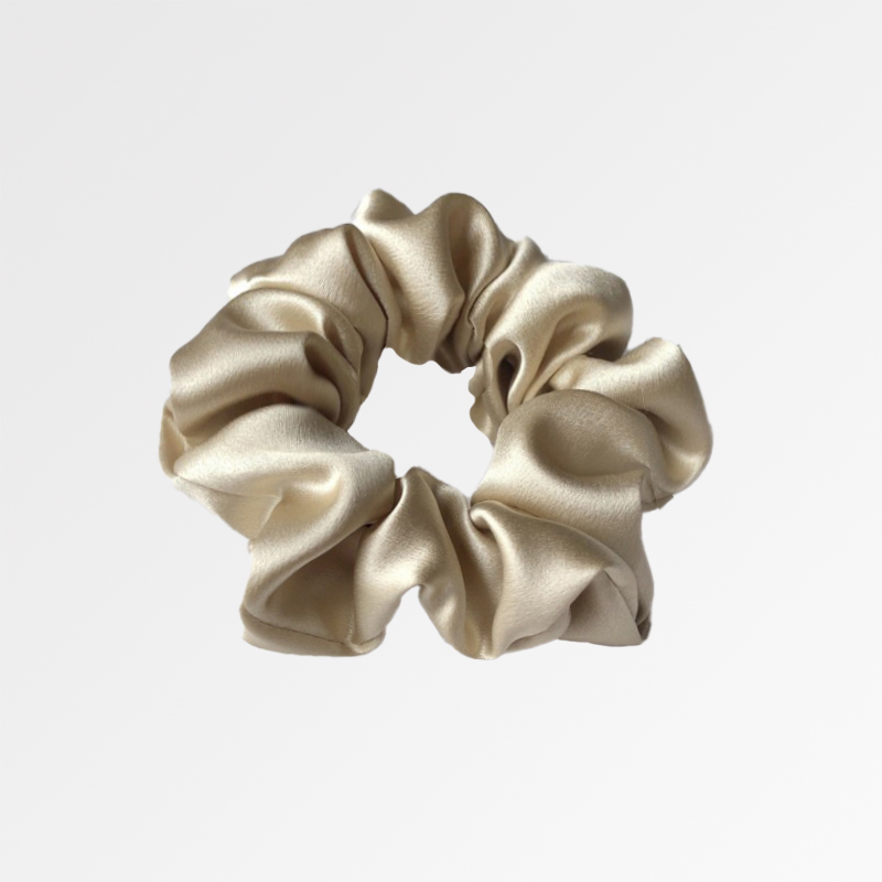 Champagne Gold Regular scrunchies 1pc, 4cm