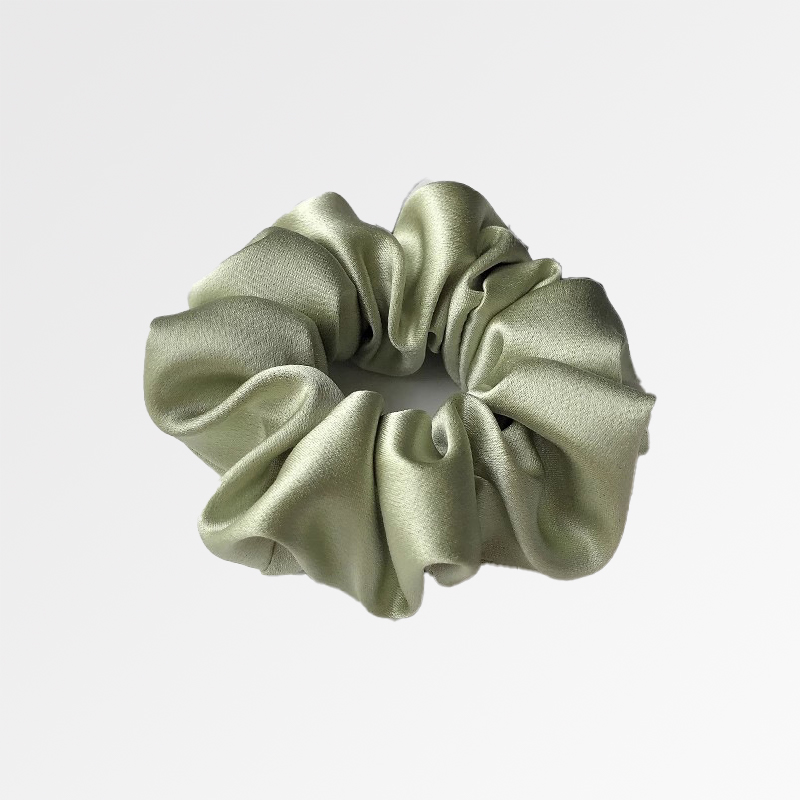 Green Regular scrunchies 1pc, 4cm