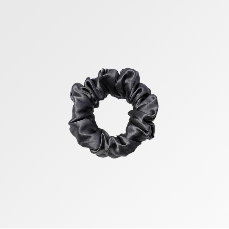 Ash Grey Midi scrunchies 1pc, 3.5cm