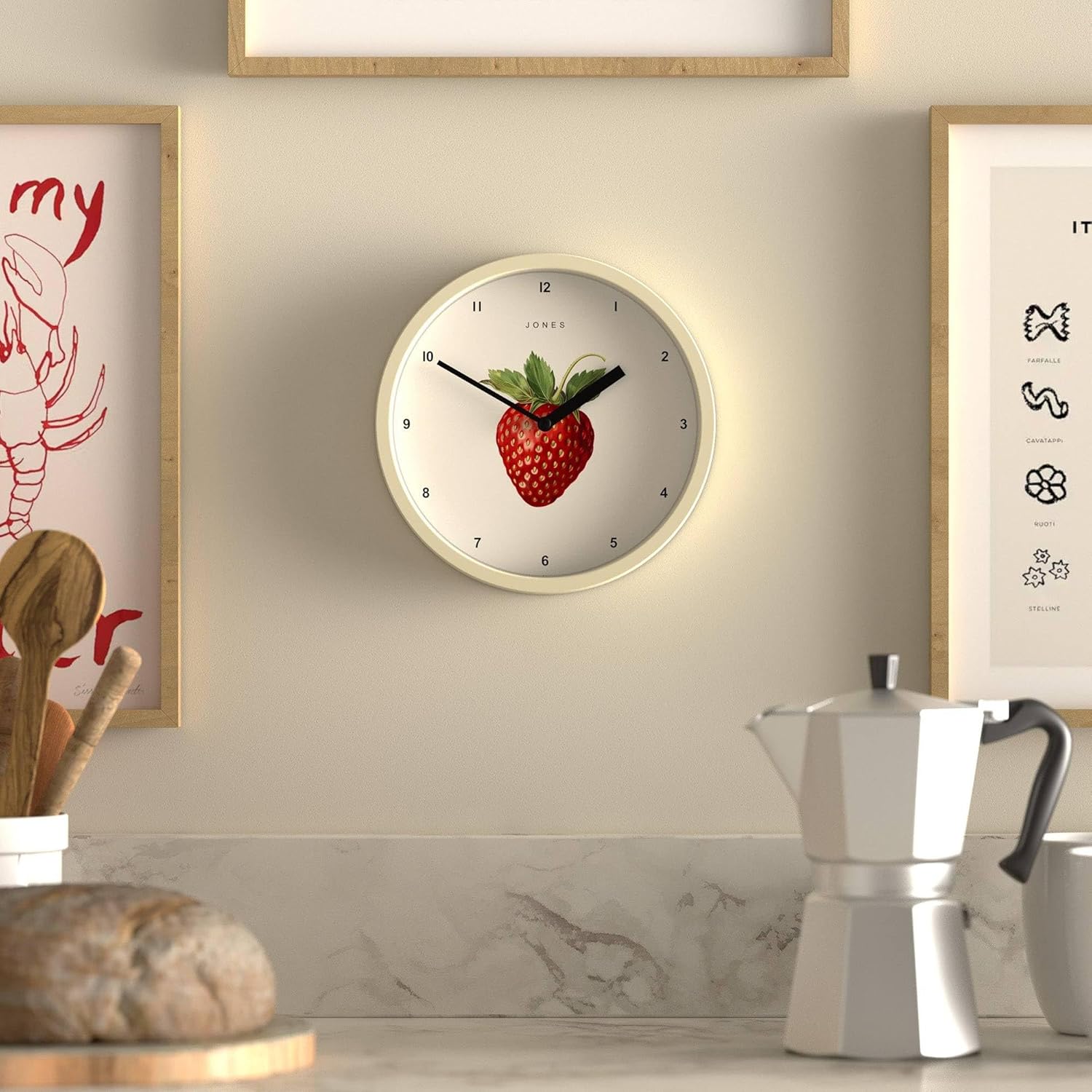 Fruit Wall Clock