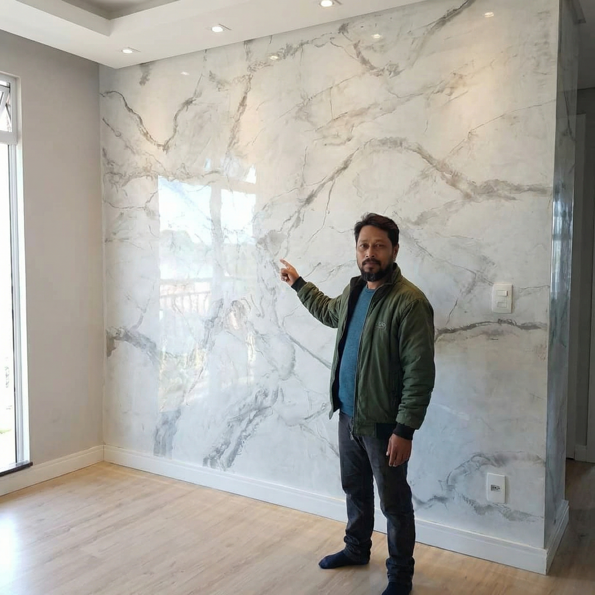 Marble Finish Wall Panel