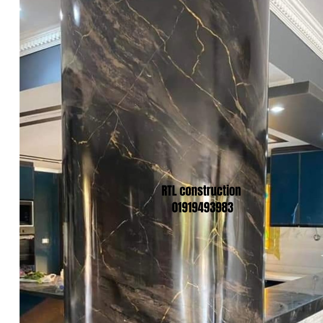 Luxury Marble paint Finish Column