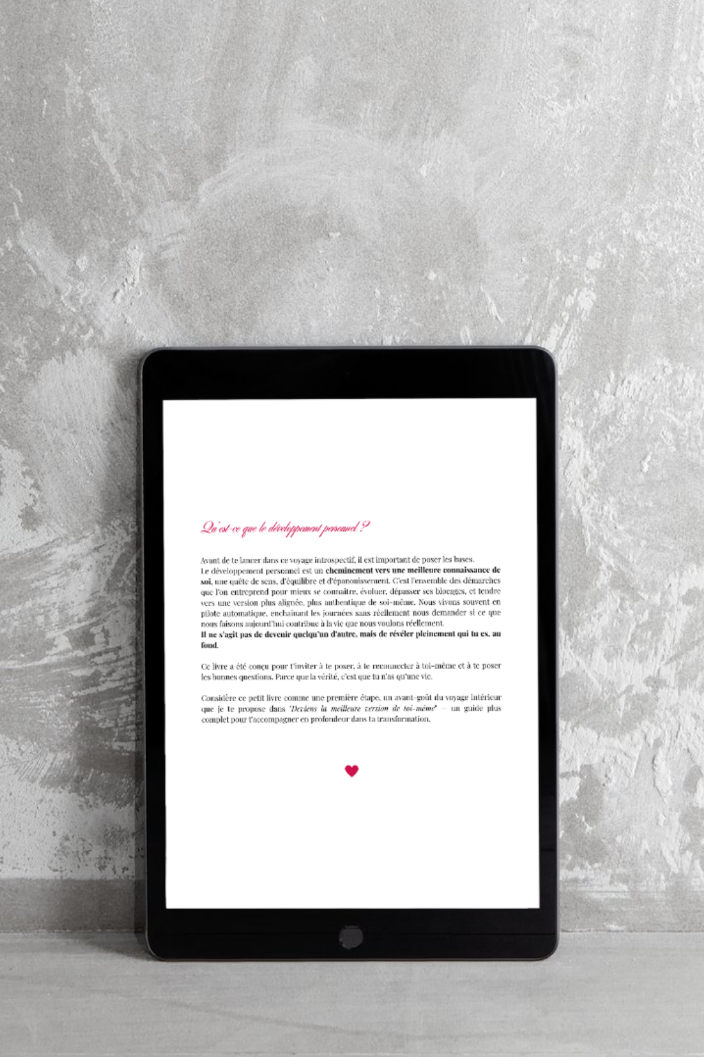 Introduction au développement personnel