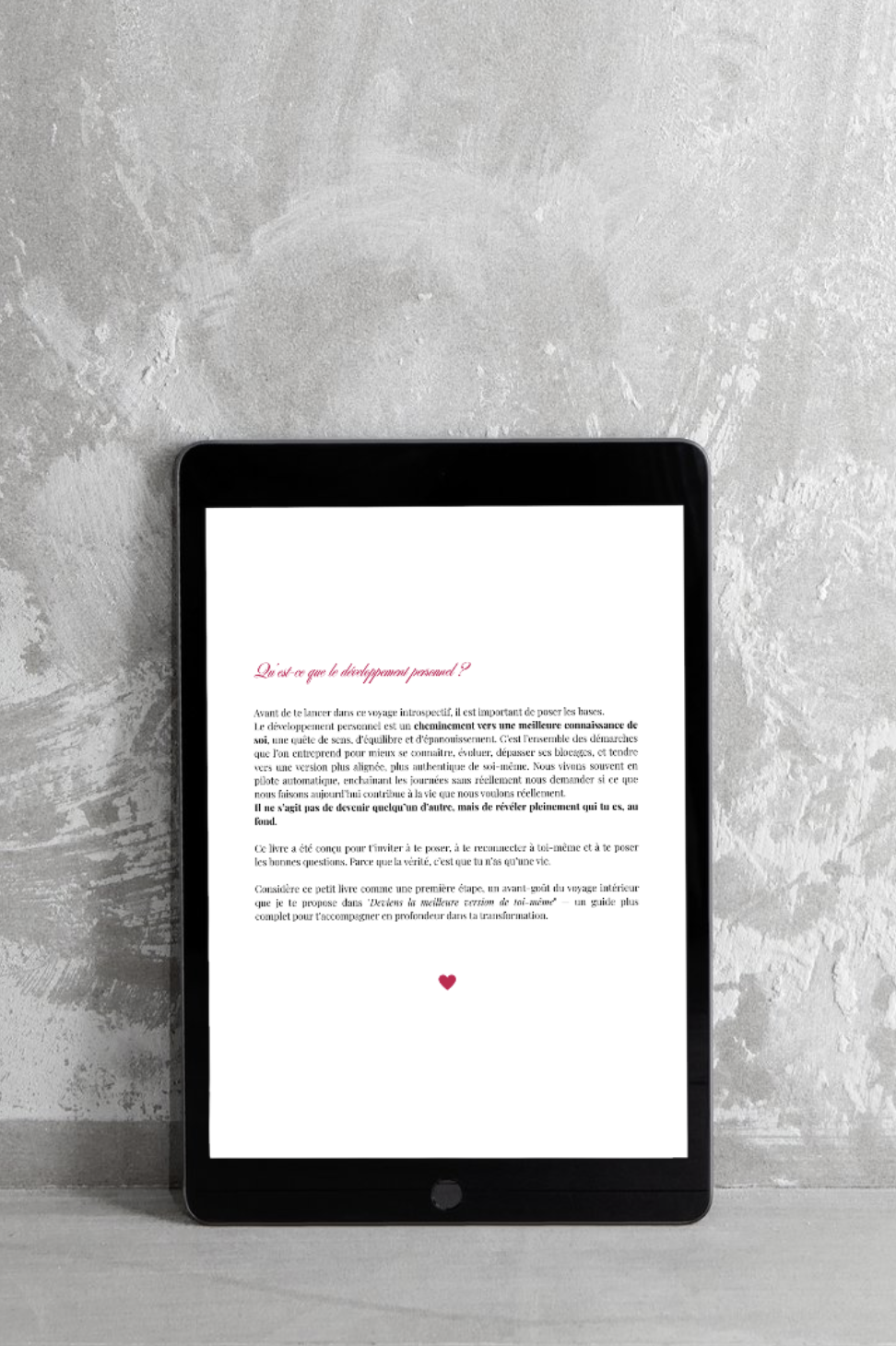Introduction au développement personnel
