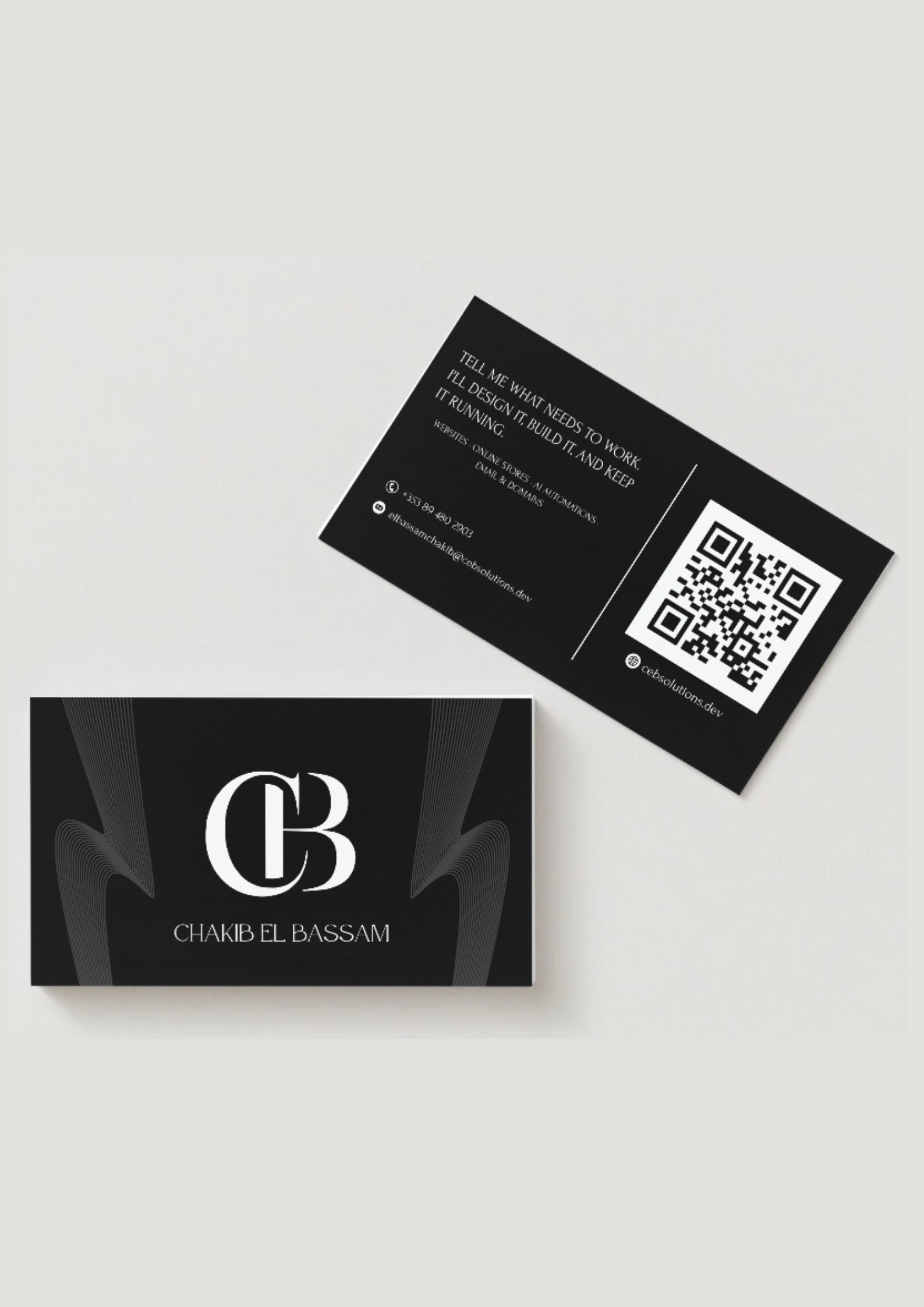 Business Card Design + Free Prints