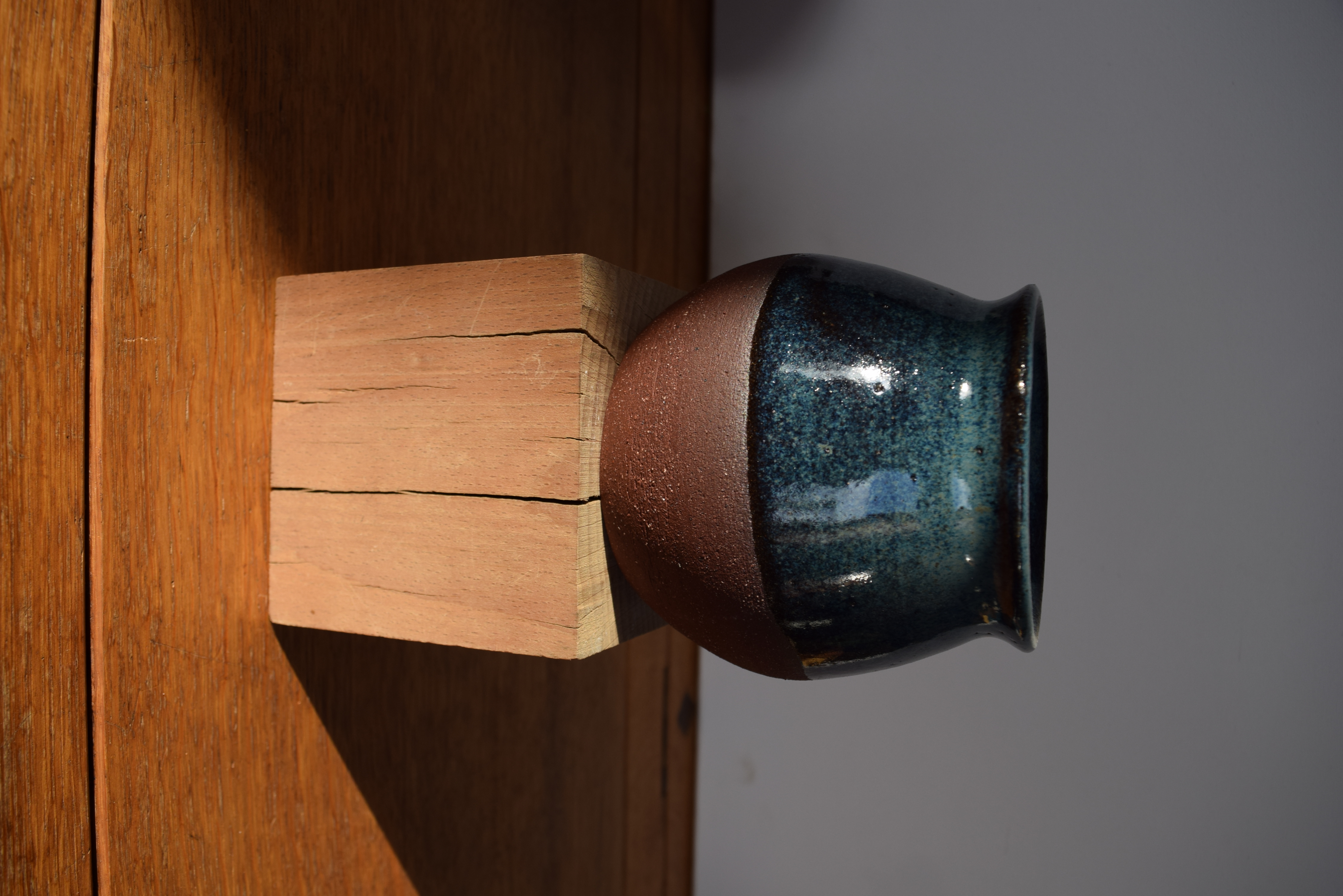 Vase en céramique artisanale