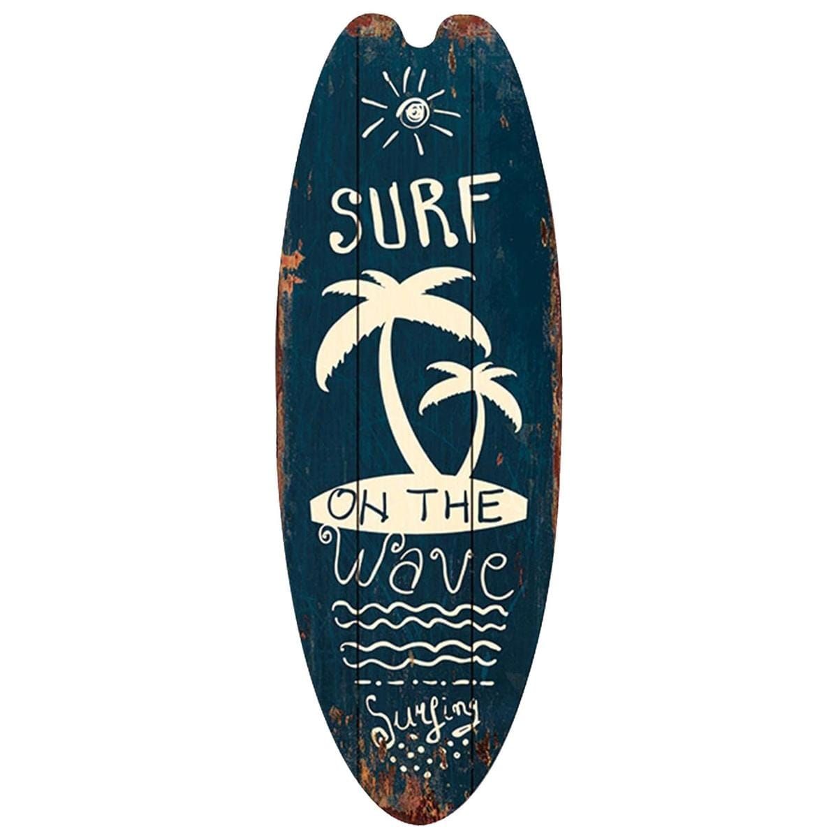 Vintage Surfboard Wall Decor