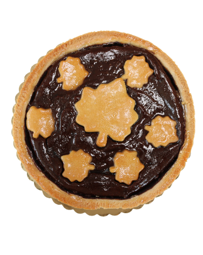 Chestnut and Chocolate Pie