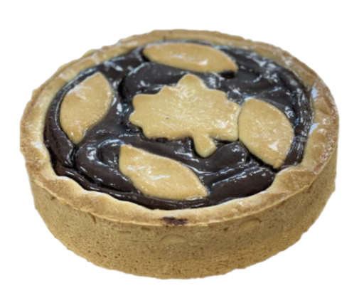 Chestnut and Chocolate Pie