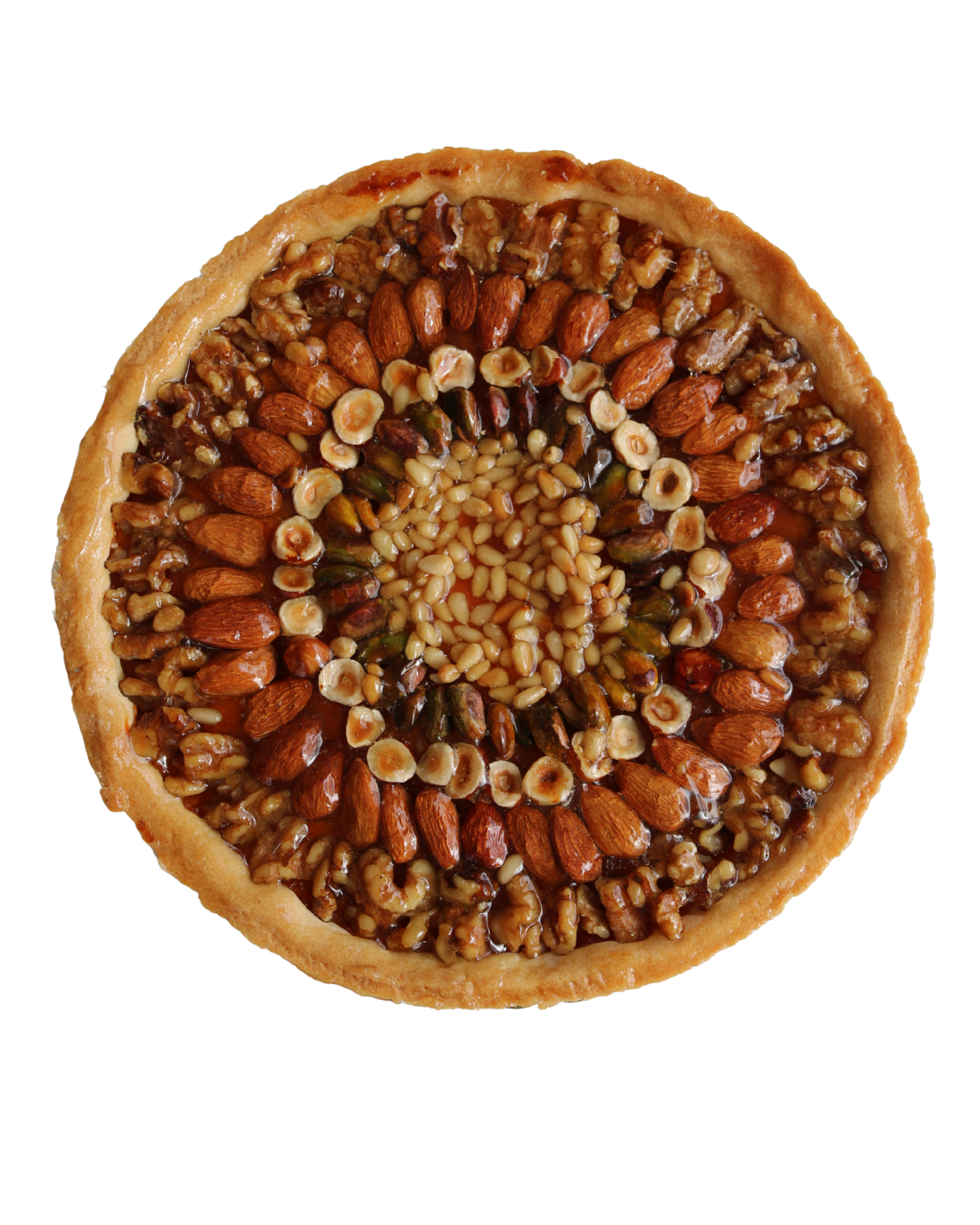Seasonal Nuts Pie