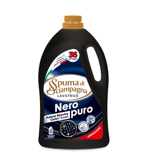 Skystas skalbiklis juodiems drabužiams