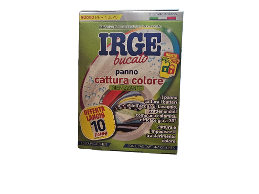 IRGE skalbinių spalvų sugėrimo servetėlės