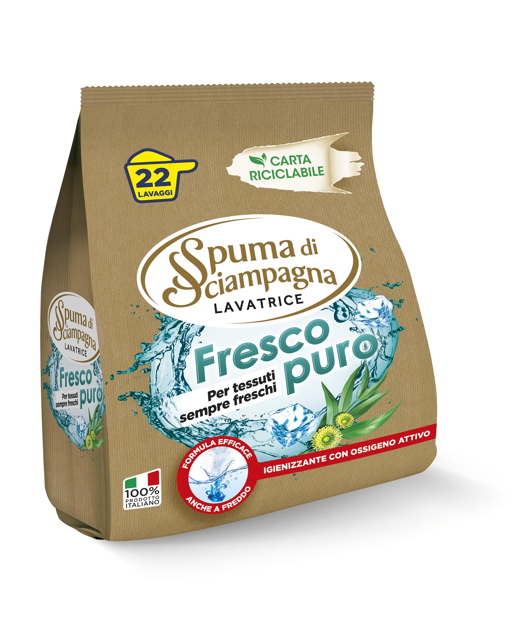 Skalbimo milteliai Spuma di Sciampagna Fresco Puro