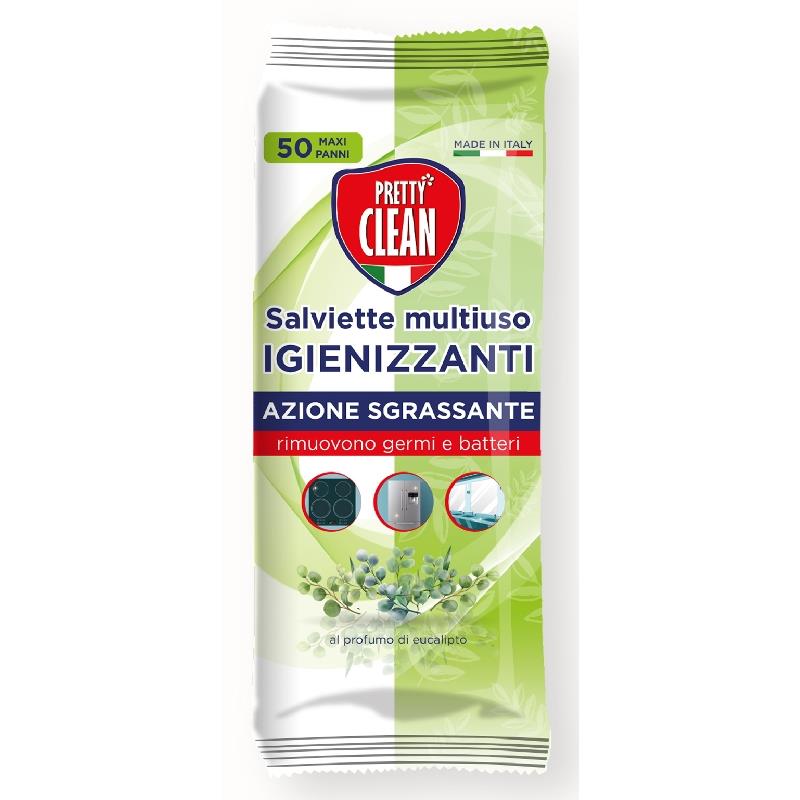 Itališkos dezinfekuojančios servetėlės PRETTY CLEAN