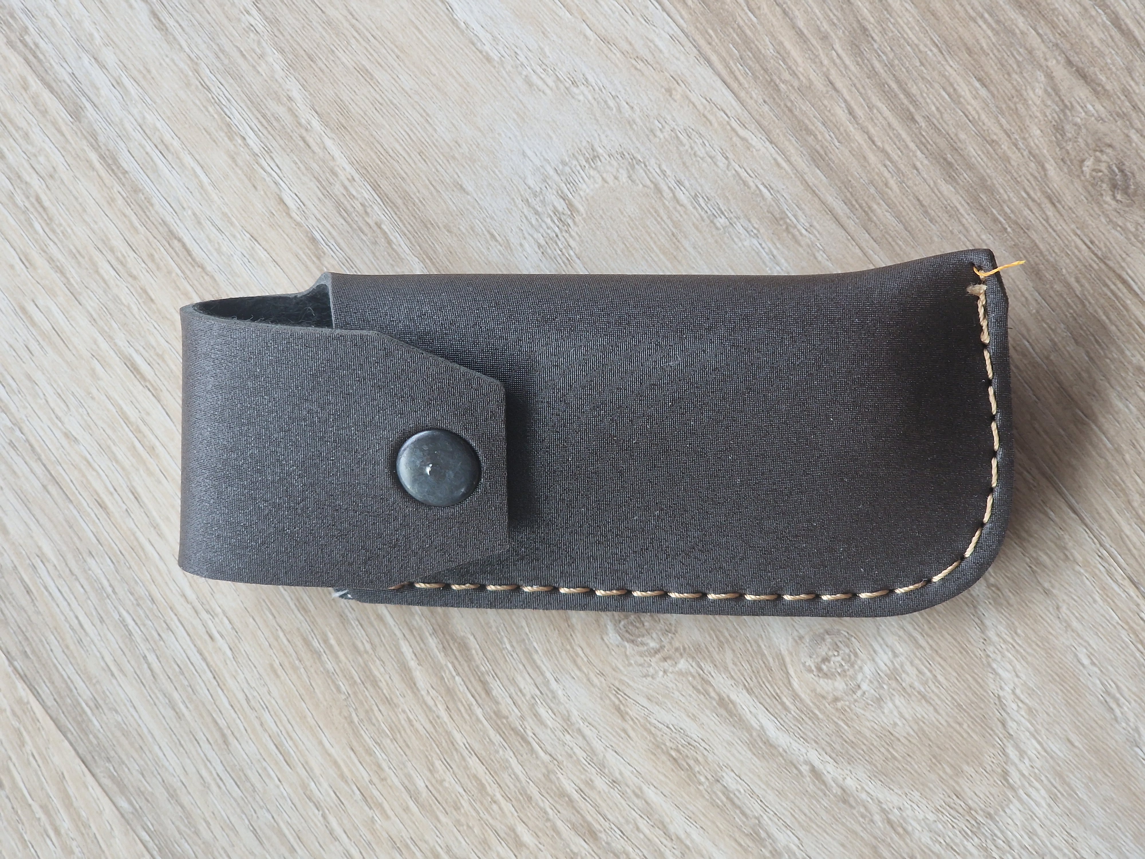 Handmade Pocket Knife with 4116 Steel & Handmade Sheath (20 cm)