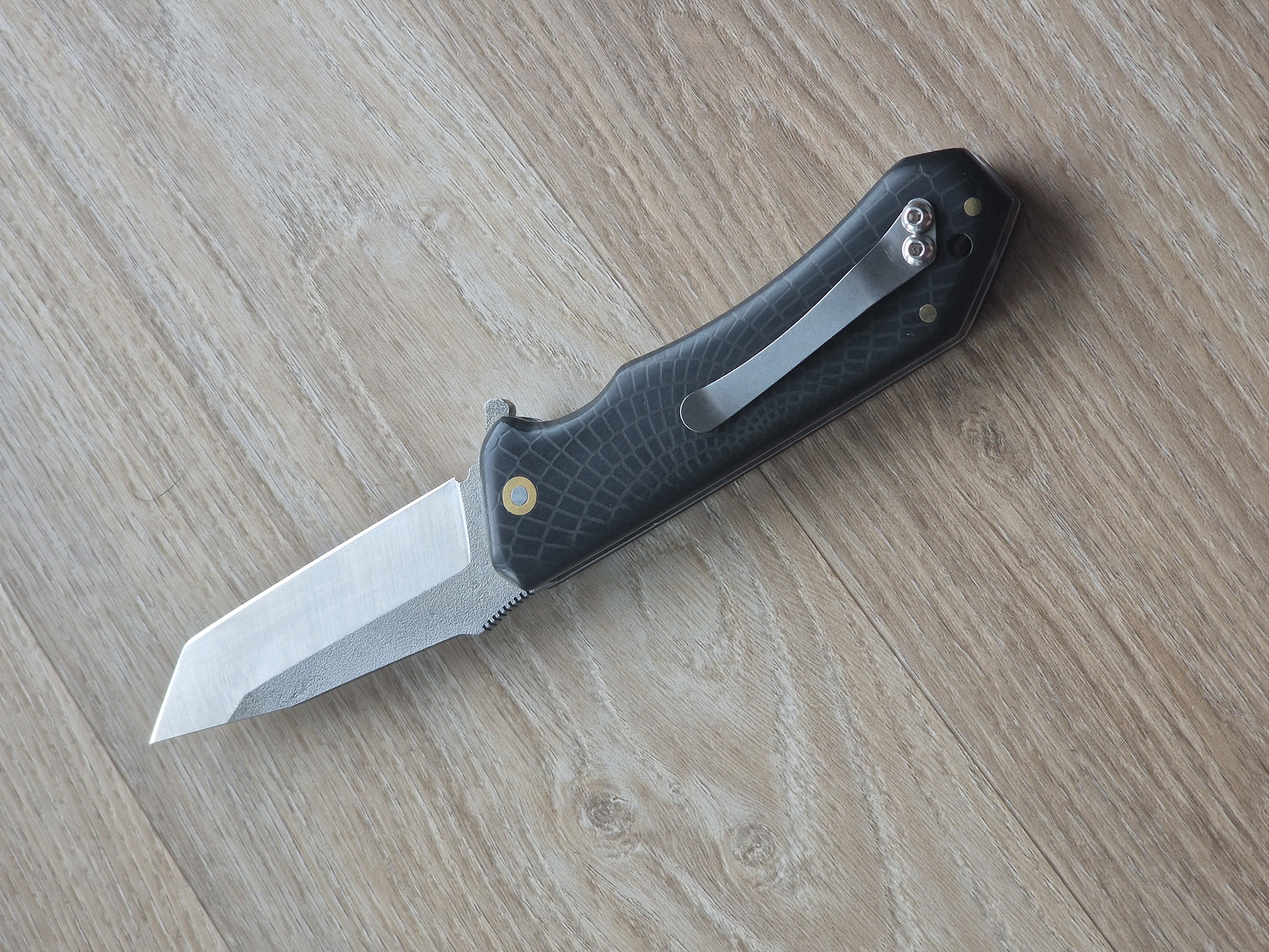 Böhler N690 EDC Pocket Knife with Green Composite Handle (20 cm)