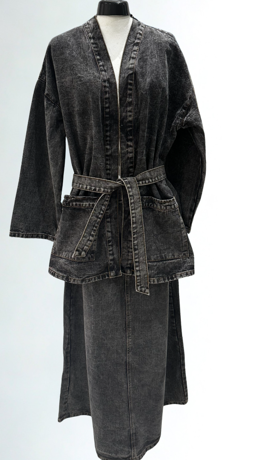 ensemble jupe kimono 