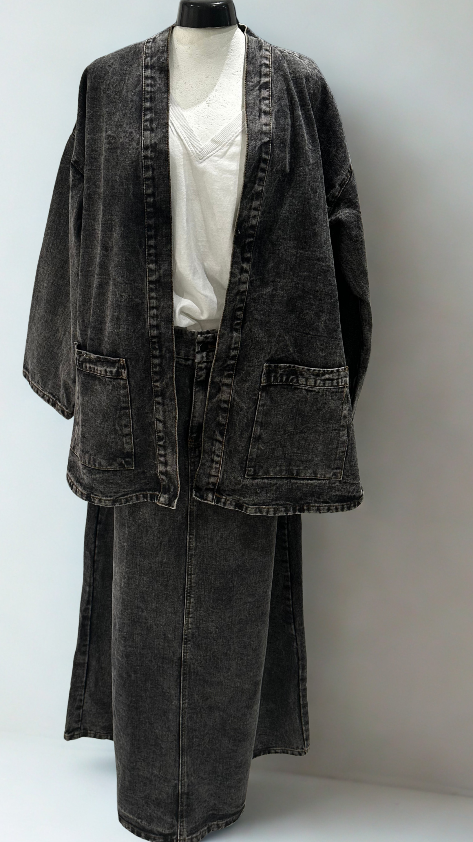 ensemble jupe kimono 