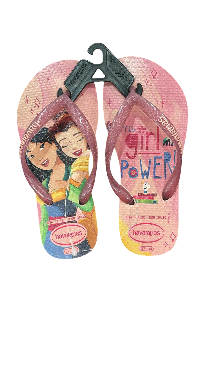 Sandálias Havaianas Girl Power