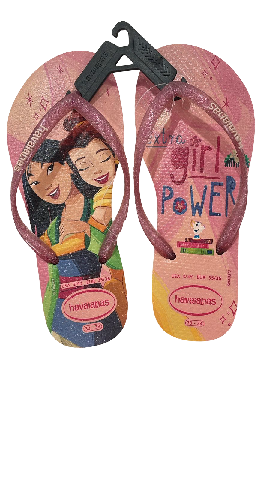 Sandálias Havaianas Mulan Princesa