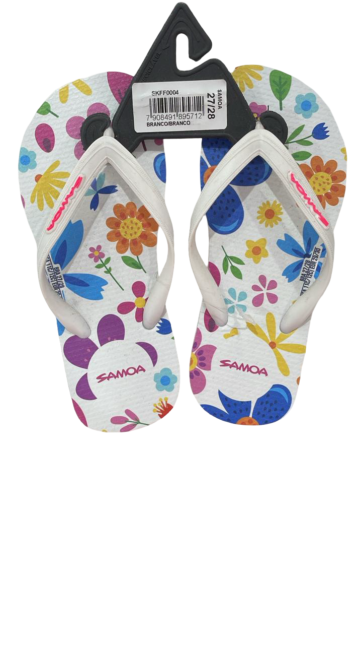 Chinelo floral Samoa