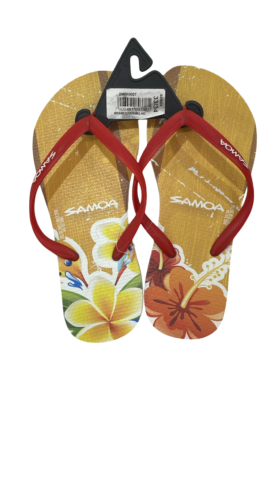 Chinelo Samoá Floral