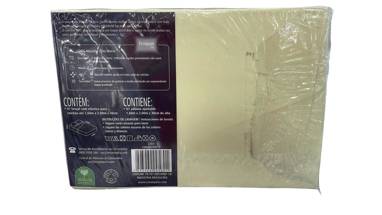 Lençol Avulso Queen C/elástico 