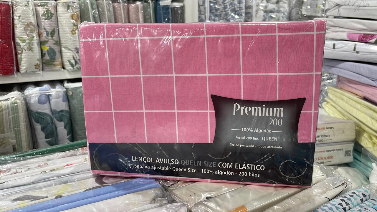 Lençol avulso queen c/ elástico 