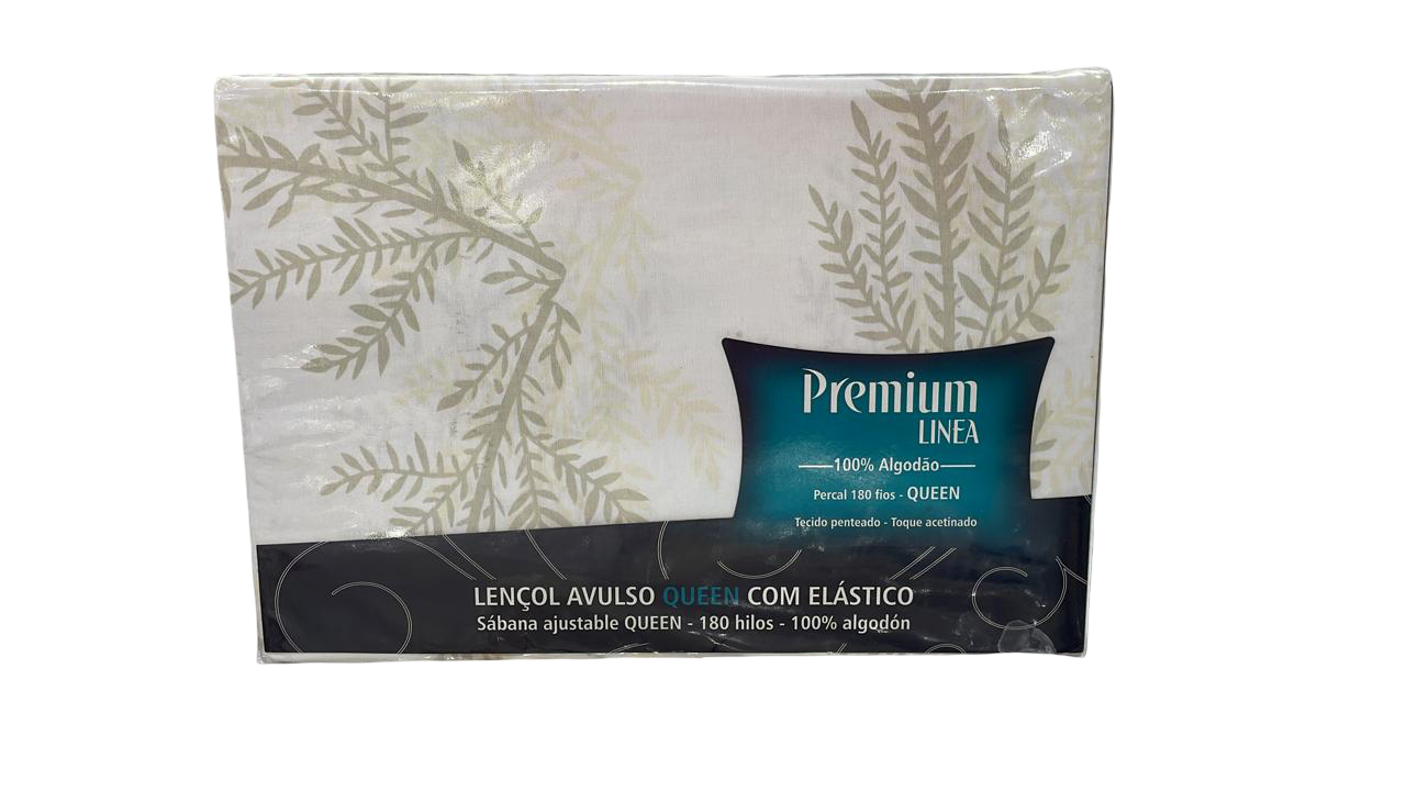 Lençol avulso queen c/ elastico 