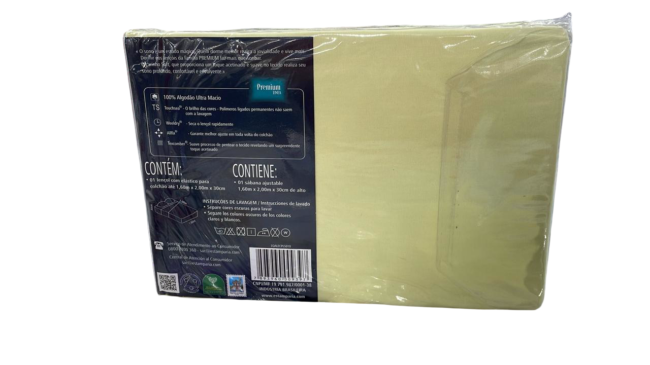 Lençol Avulso Queen C/Elástico 